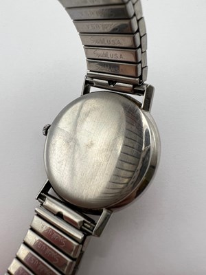 Lot 261 - A stainless steel cased wristwatch by Omega,...