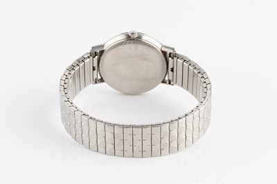 Lot 261 - A stainless steel cased wristwatch by Omega,...