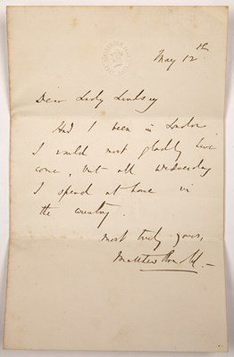 Lot 390 - Arnold (Matthew) The Scholar Gipsy and Thyrsis....