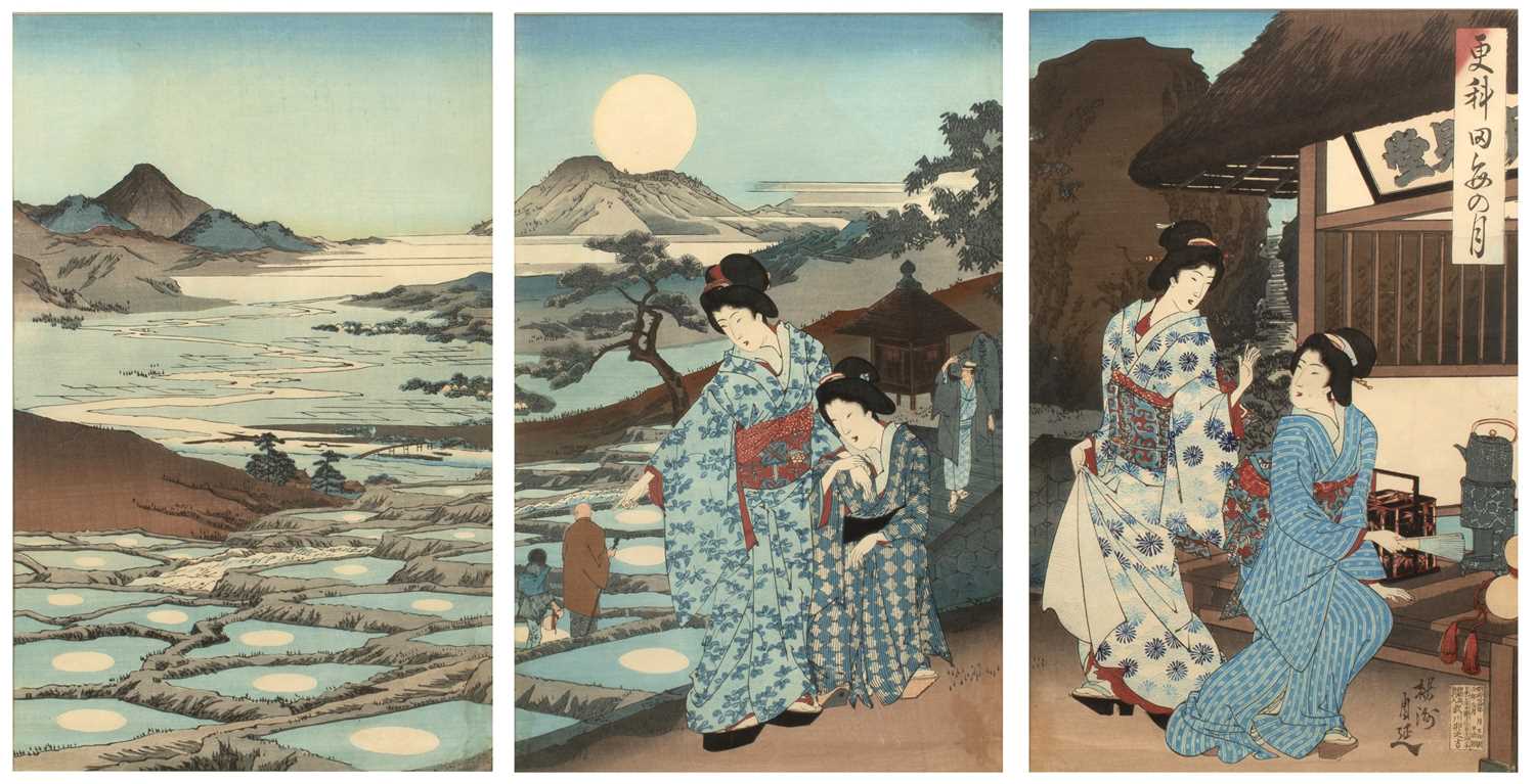 Lot 325 - After Toyohara Chikanobu (1838-1912)...