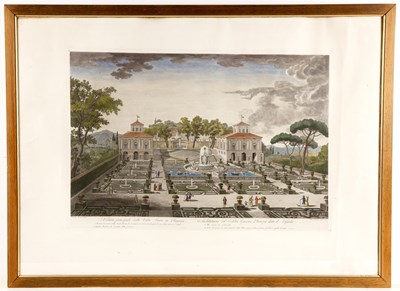 Lot 314 - Antonini after Francesco Panini 'Veduta...