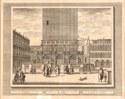 Lot 314 - Antonini after Francesco Panini 'Veduta...