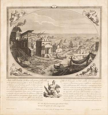 Lot 314 - Antonini after Francesco Panini 'Veduta...