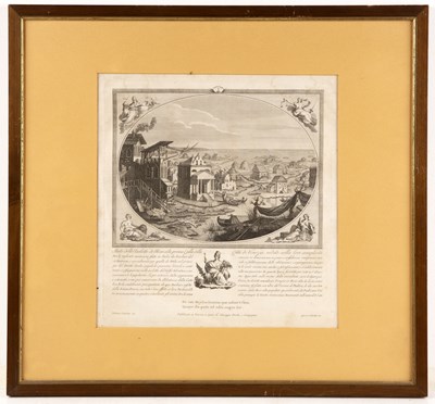 Lot 314 - Antonini after Francesco Panini 'Veduta...