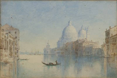 Lot 315 - J.W. Oddie. 'Santa Maria della Salute',...