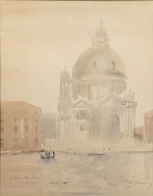 Lot 315 - J.W. Oddie. 'Santa Maria della Salute',...