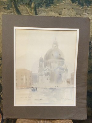 Lot 315 - J.W. Oddie. 'Santa Maria della Salute',...