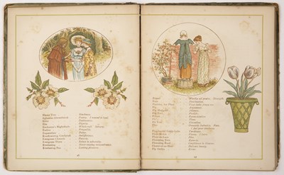 Lot 334 - Children Books: Kate Greenway 'Language of...