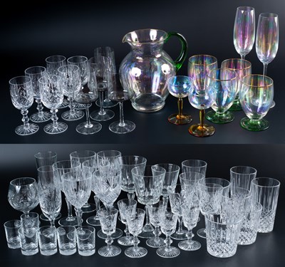 Lot 512 - A collection of glasses