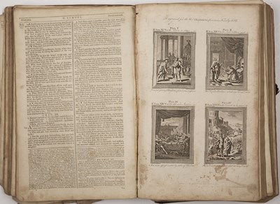 Lot 441 - The Holy Bible with Notes, Illustrations and...