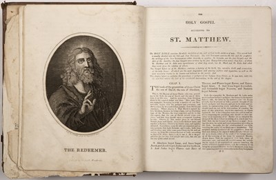 Lot 441 - The Holy Bible with Notes, Illustrations and...