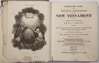 Lot 441 - The Holy Bible with Notes, Illustrations and...