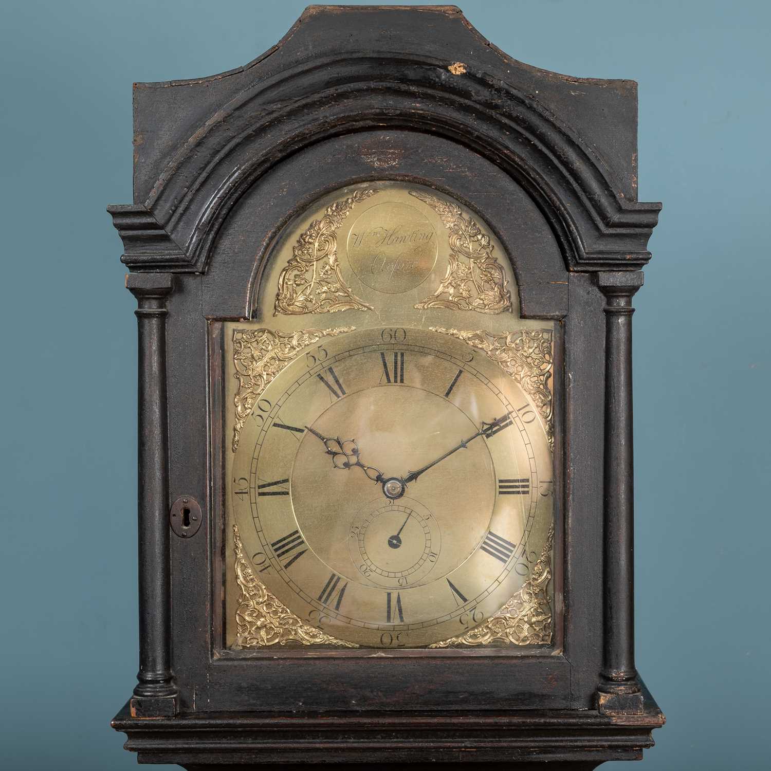 Lot 529 - A William Hanting of Oxford longcase clock