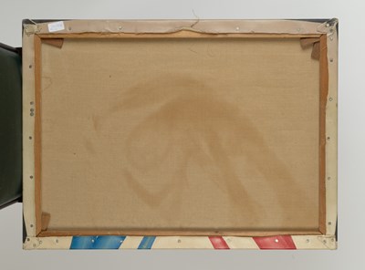 Lot 117 - J. Jeguy (20th Century) Two surrealist oil...