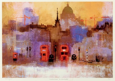 Lot 117 - J. Jeguy (20th Century) Two surrealist oil...