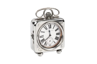 Lot 533 - An Edwardian silver watch case, with hinged...