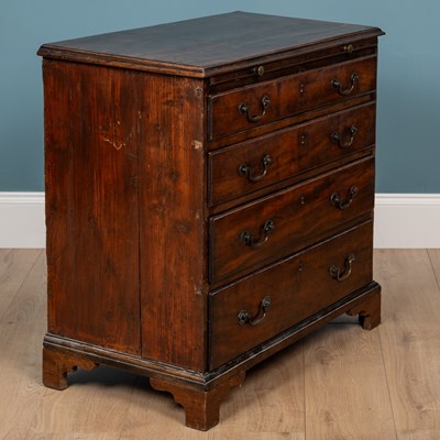 Lot 530 - A Regency style mahogany bachelors chest