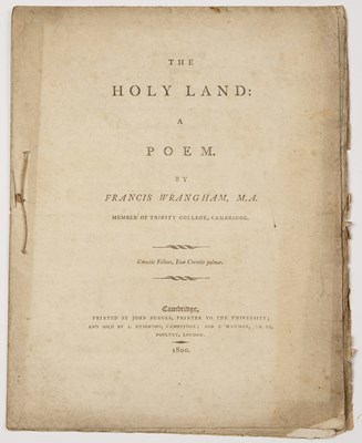 Lot 409 - Goldwin (William). 'A Poetical Description of...