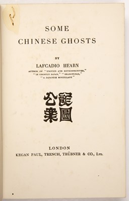 Lot 426 - Hearn (Lefcadio). aka Koizumi Yakumo...