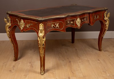 Lot 73 - A Louis XVI style writing desk