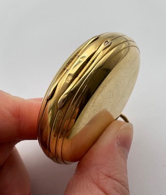 Lot 228 - A late Victorian 18ct gold half hunter pocket...