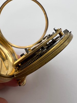 Lot 242 - A Victorian 18ct gold open face pocket watch,...