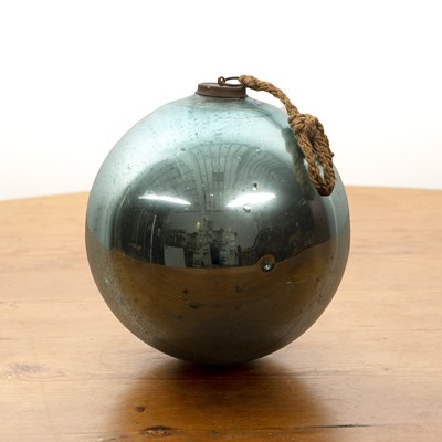 Lot 327 - Large witches or apothecary ball early 20th...