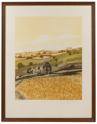 Lot 195 - Robert Barnes (b.1947) 'Midsummer I', etching...