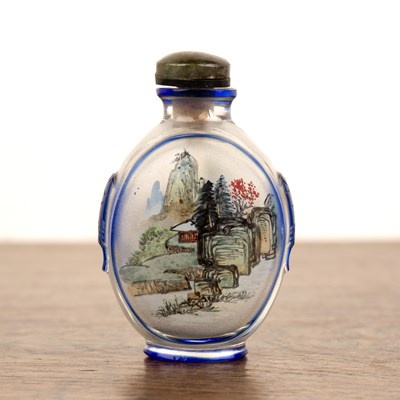 Lot 279 - Interior painted snuff bottle Chinese,...