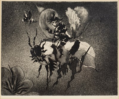 Lot 171 - Triel (20th Century School) 'Bee and flower',...