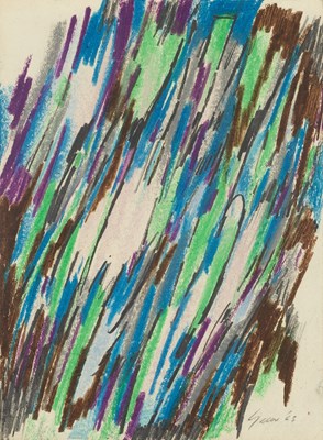 Lot 50 - William Gear (1915-1997) Untitled, 1963 signed...