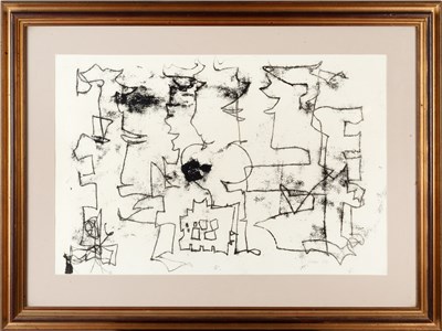Lot 14 - William Gear (1915-1997) Untitled, 1989 signed...