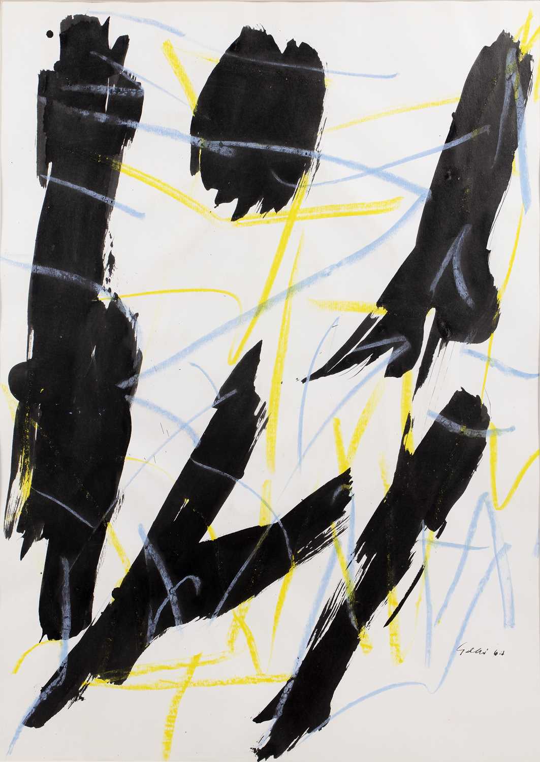 Lot William Gear (1915-1997) 'Untitled abstract',...