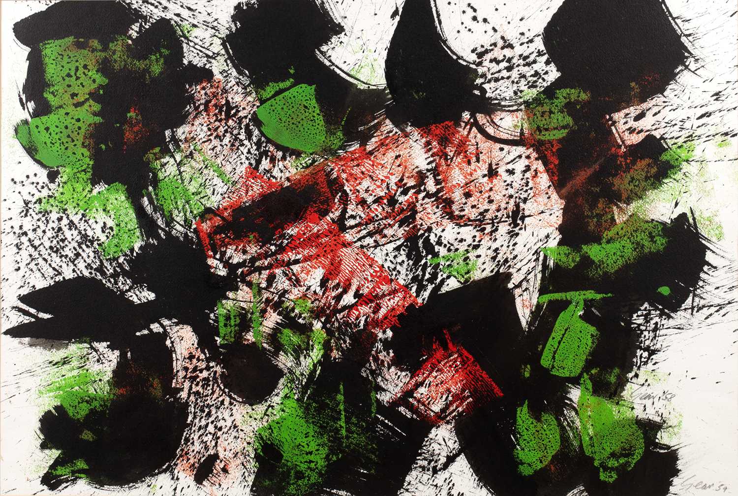 Lot William Gear (1955-1997) 'Untitled abstract...