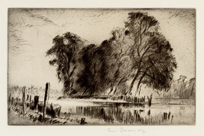 Lot 283 - Frank Brangwyn (1867-1956) Kings Lynn signed...