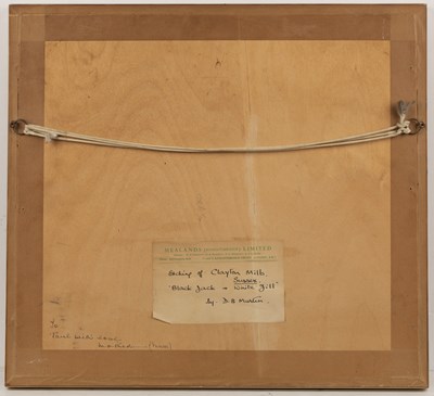 Lot 15 - D B Martin The Clayton Mills, etching, pencil...