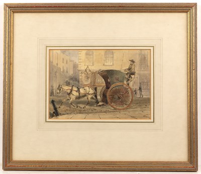 Lot 254 - Charles Wilday (fl. 1853-1867) The Hansom Cab,...
