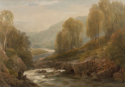 Lot 259 - Edmund Morison Wimperis (1835-1900) 'River...