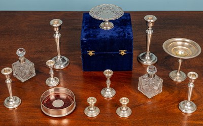 Lot 38 - Silver and plate