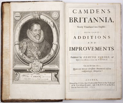 Lot 474 - Camden (William). 'Camden's Britannia'. London...