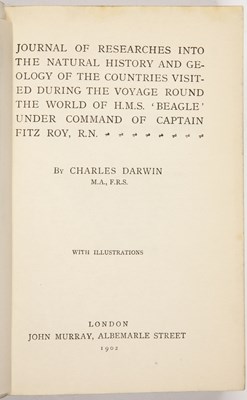 Lot 433 - Darwin (Charles). ‘Journal of Researches into...