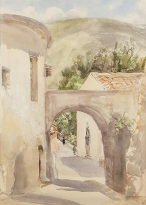 Lot 163 - Patricia Prentice (1923-2006) 'Medieval Arch',...