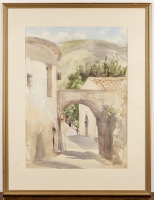 Lot 163 - Patricia Prentice (1923-2006) 'Medieval Arch',...