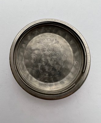Lot 254 - A 'Conquest' automatic watch head by Longines,...