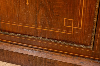 Lot 333 - A Victorian rosewood credenza