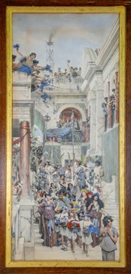 Lot 527 - After Lawrence Alma Tadema (1836-1912) 'Spring'...
