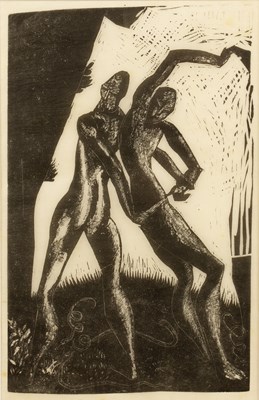 Lot 299 - Leon Underwood (1890-1975) Love; and War, 1925...