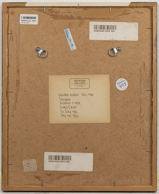 Lot 296 - Edward Burra (1905-1976) Souvenir, circa 1929...