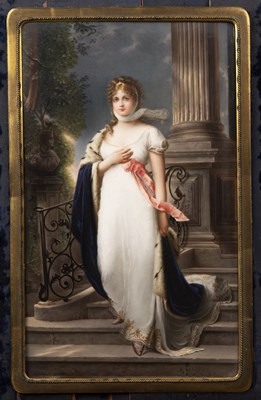 Lot 372 - Berlin KPM porcelain plaque 19th Century,...