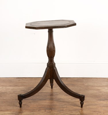 Lot 86 - Adam style mahogany tripod table 19th Century,...